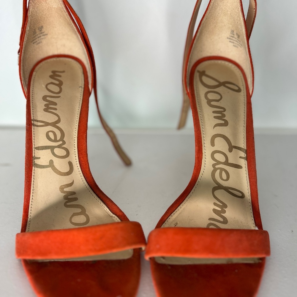 Sam Edelman Women's Orange Heels